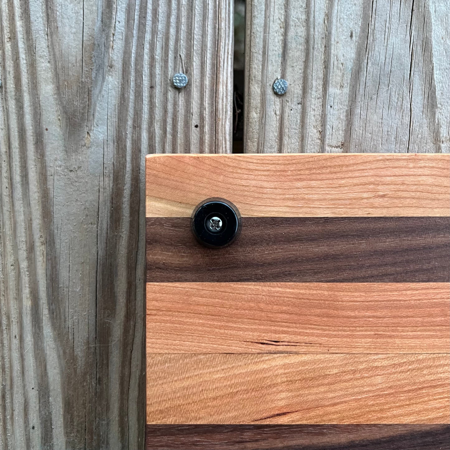 Medium Striped Cutting Board (Cherry & Walnut)