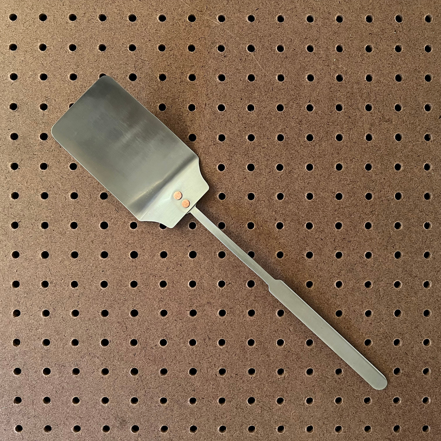 Stainless Steel Spatula with Copper Rivets