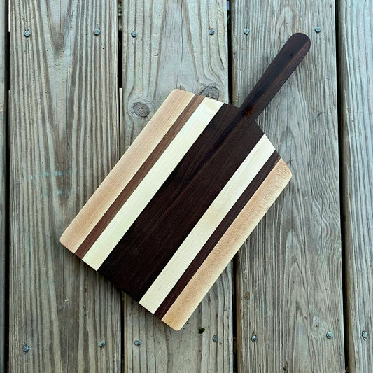 Small Cutting Board with Handle (Cherry, Walnut, Maple)